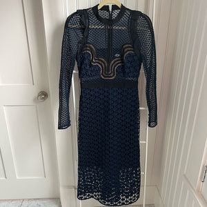 Self Portrait MIDI dress size 4